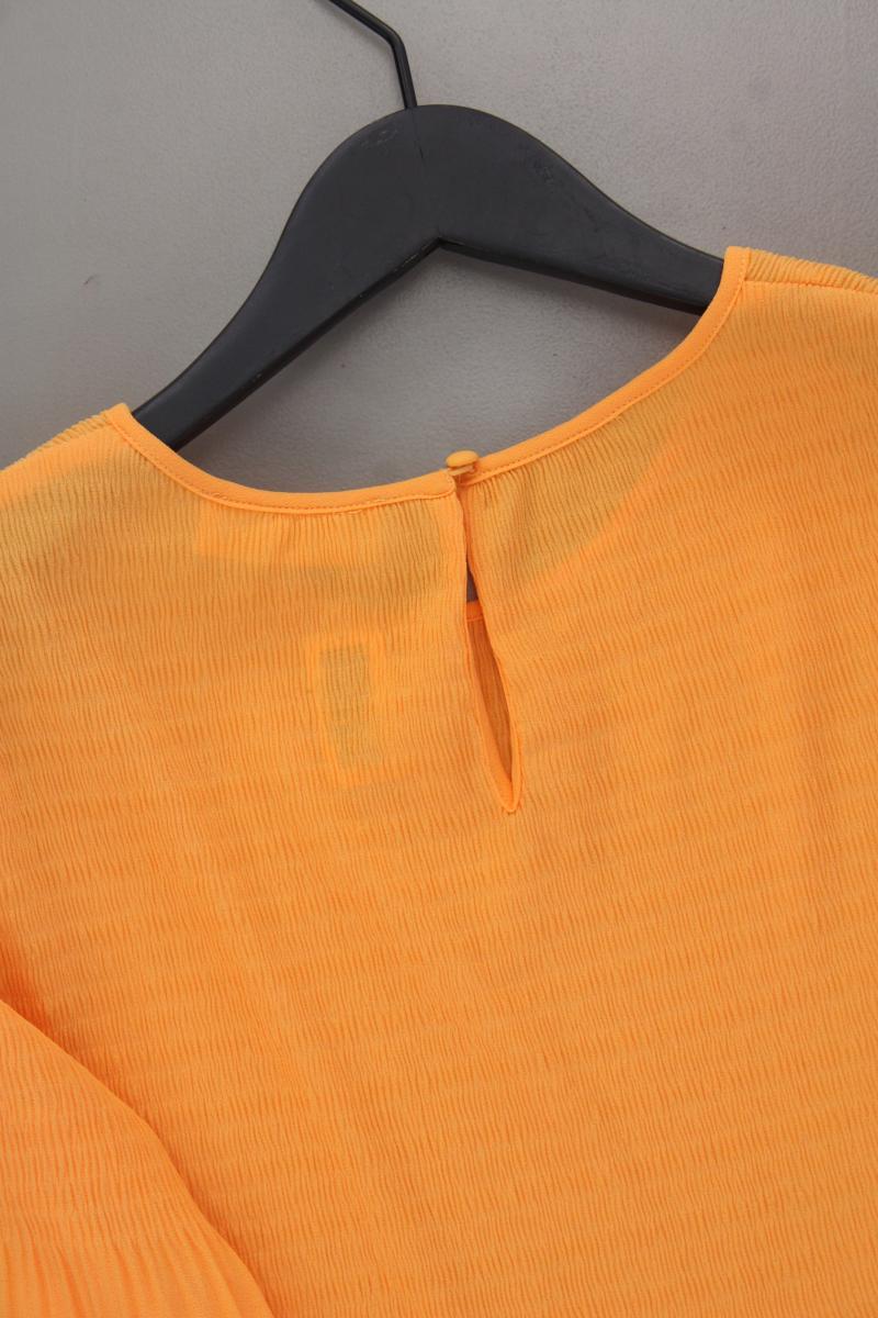 Pfeffinger Kurzarmbluse Gr. 36 neuwertig orange aus Polyester