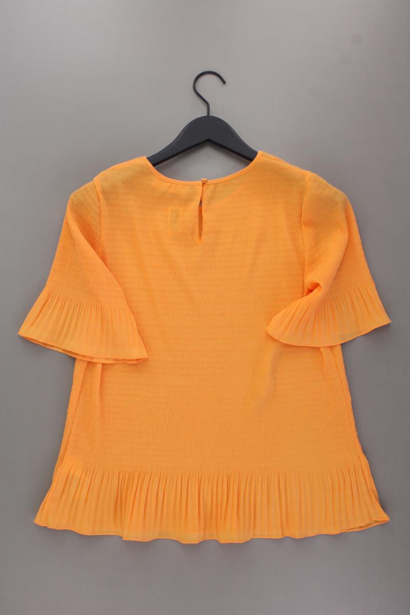 Pfeffinger Kurzarmbluse Gr. 36 neuwertig orange aus Polyester
