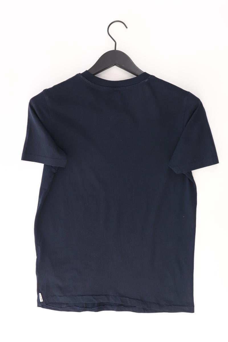 Jack & Jones T-Shirt für Herren Gr. XS Kurzarm blau aus Baumwolle