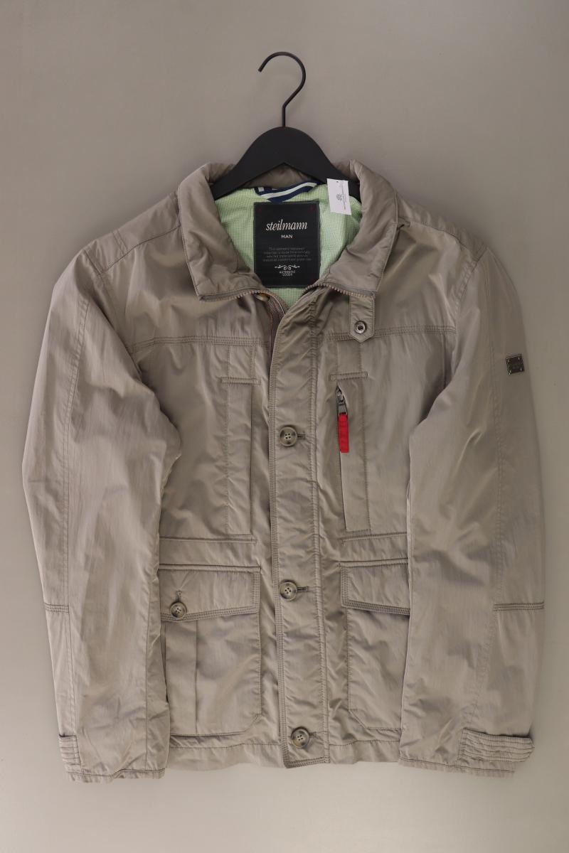 Steilmann Übergangsjacke für Herren Gr. Kurzgröße 26 grau aus Polyester