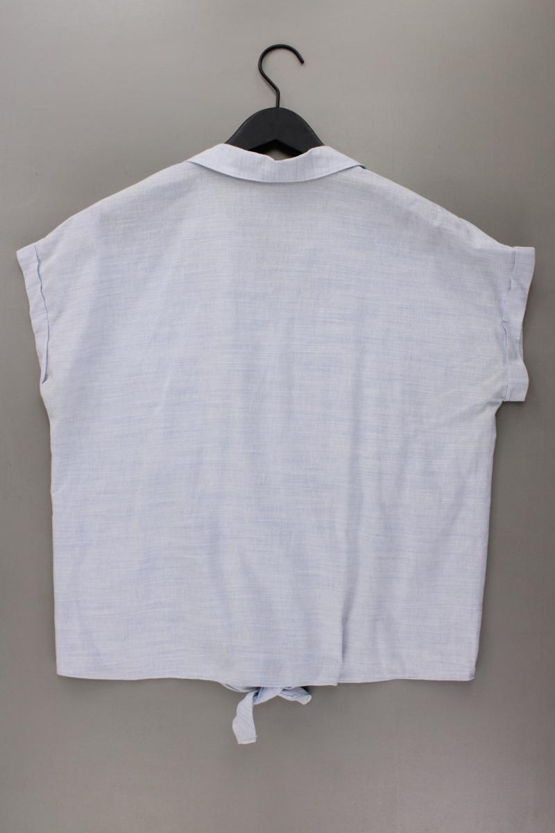 Cecil Kurzarmbluse Gr. M blau