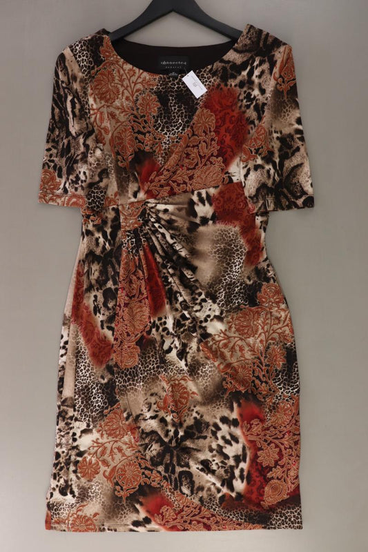 Connected Apparel Kurzarmkleid Gr. UK 12 (M) mehrfarbig aus Polyester