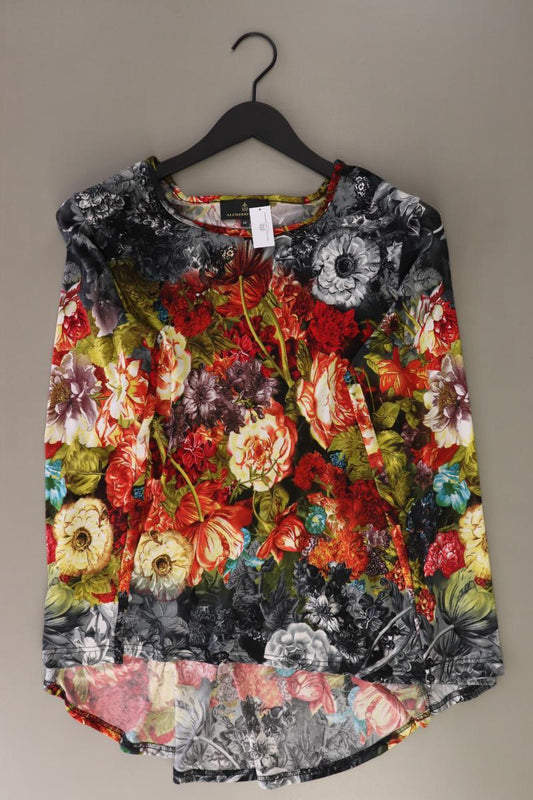 Alfredo Pauly Printshirt Gr. 42 mit Blumenmuster Langarm mehrfarbig