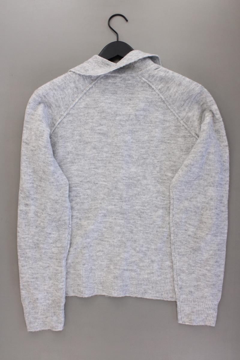 Adagio Strickjacke Gr. 44 Langarm grau aus Polyacryl