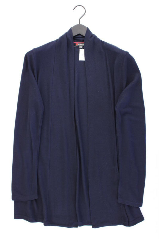 Street One Strickjacke Gr. 42 Langarm blau
