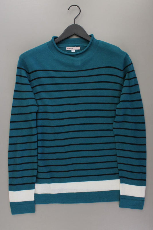 Adagio Wollpullover Gr. 48 gestreift blau