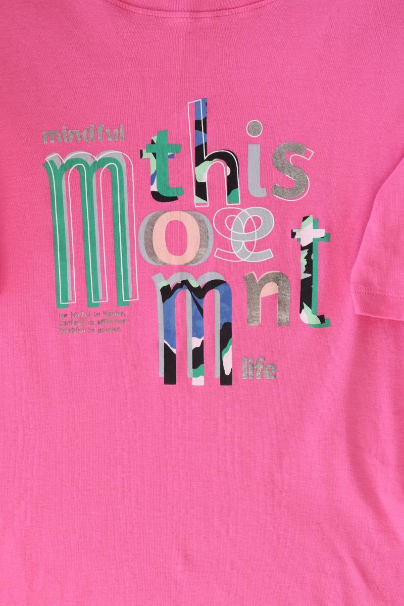 s.Oliver Printshirt Gr. 38 Kurzarm pink