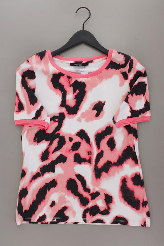 Marc Aurel Printshirt Gr. 42 Kurzarm rosa aus Baumwolle