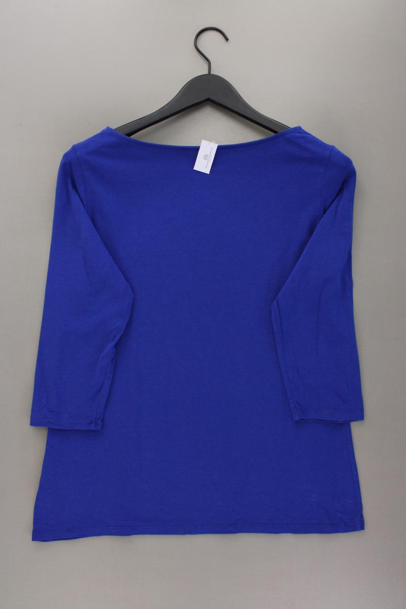 Hallhuber Classic Shirt Gr. XXL 3/4 Ärmel blau aus Baumwolle