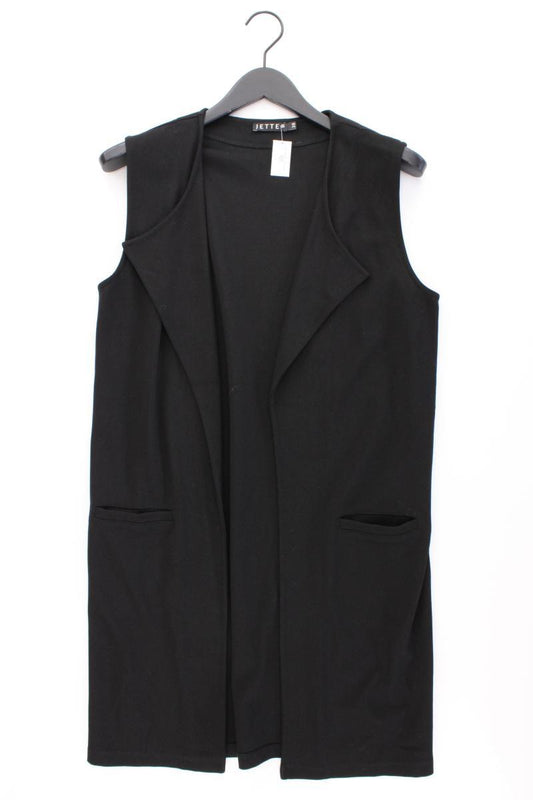 Jette Strickweste Gr. 38 schwarz aus Viskose