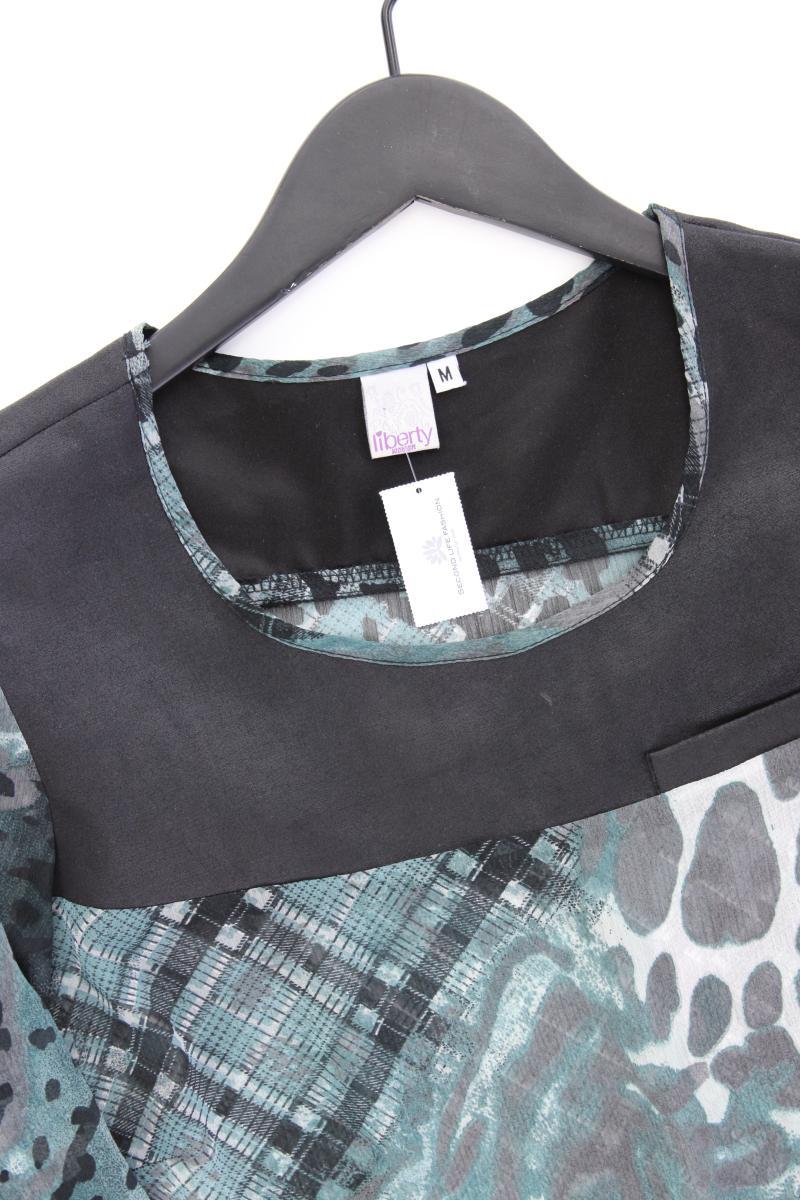 Liberty Regular Bluse Gr. M 3/4 Ärmel grün aus Polyester