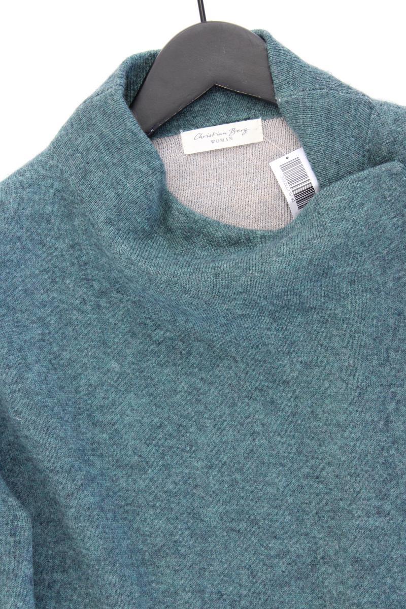 Christian Berg Strickjacke Gr. 36 Langarm grün aus Viskose
