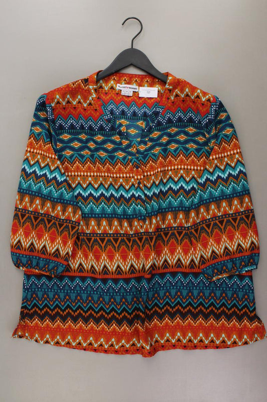 Atlas For Women Bluse Gr. 48/50 3/4 Ärmel mehrfarbig aus Polyester