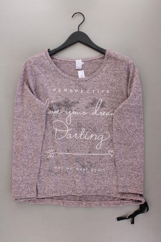 Liberty Longsleeve-Shirt Gr. L Langarm rosa aus Viskose