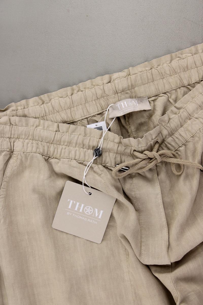 Thom by Thomas Rath Stoffhose Gr. Kurzgröße 24 neu mit Etikett creme aus Viskose