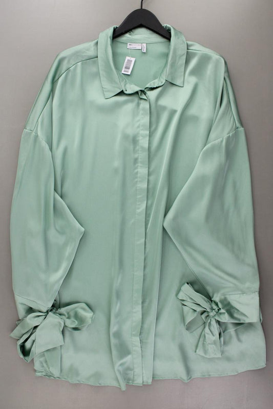 Asos Longbluse Mintgrün Gr. 52 Langarm aus Polyester