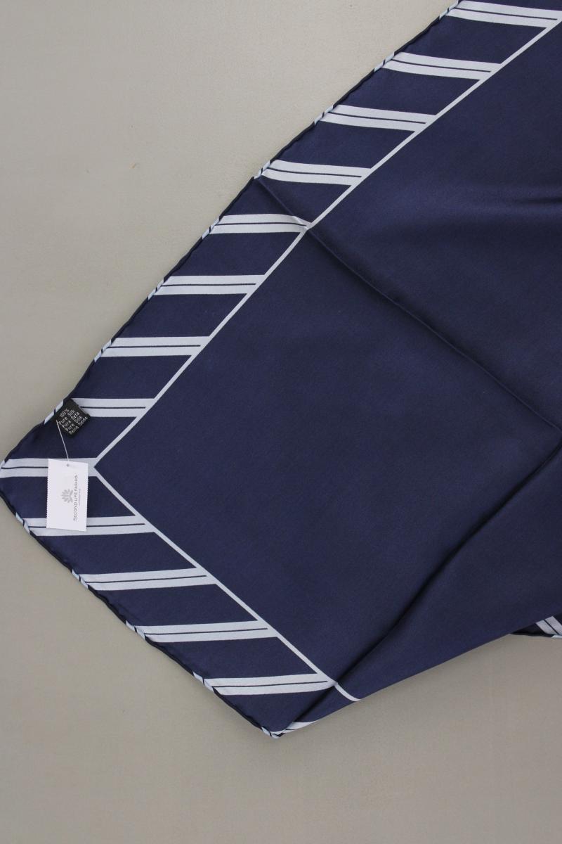 Kleines Seidentuch neuwertig blau