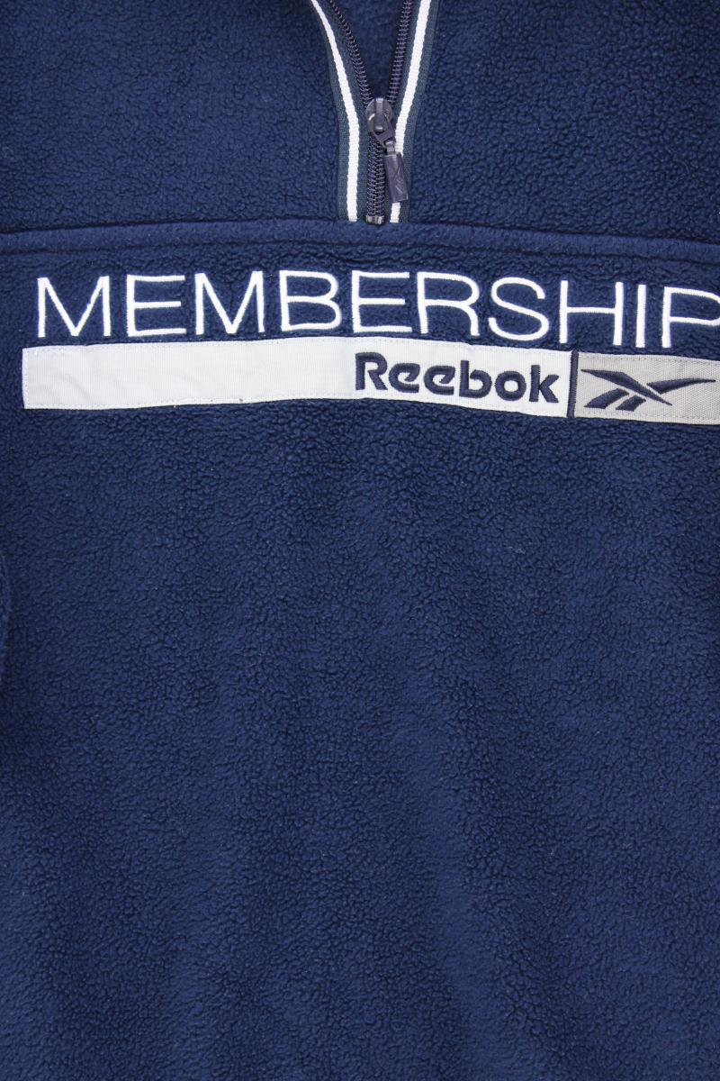Reebok Fleecepullover für Herren Gr. S Vintage blau