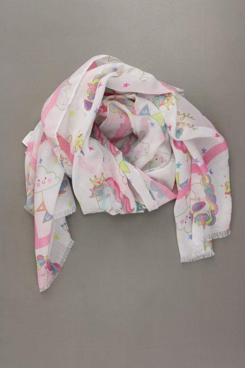 Tuch mit Einhornmuster mehrfarbig aus Polyester