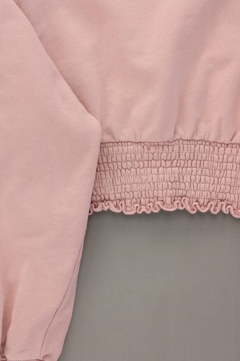 H&M Divided Crop Pullover Gr. XL rosa aus Baumwolle