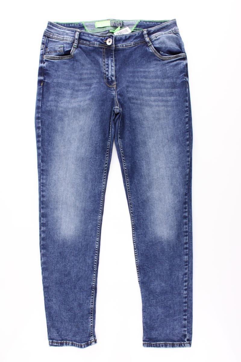 Cecil Straight Jeans Gr. W31 blau aus Baumwolle