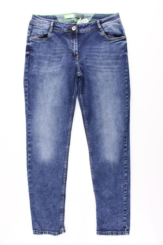 Cecil Straight Jeans Gr. W31 blau aus Baumwolle