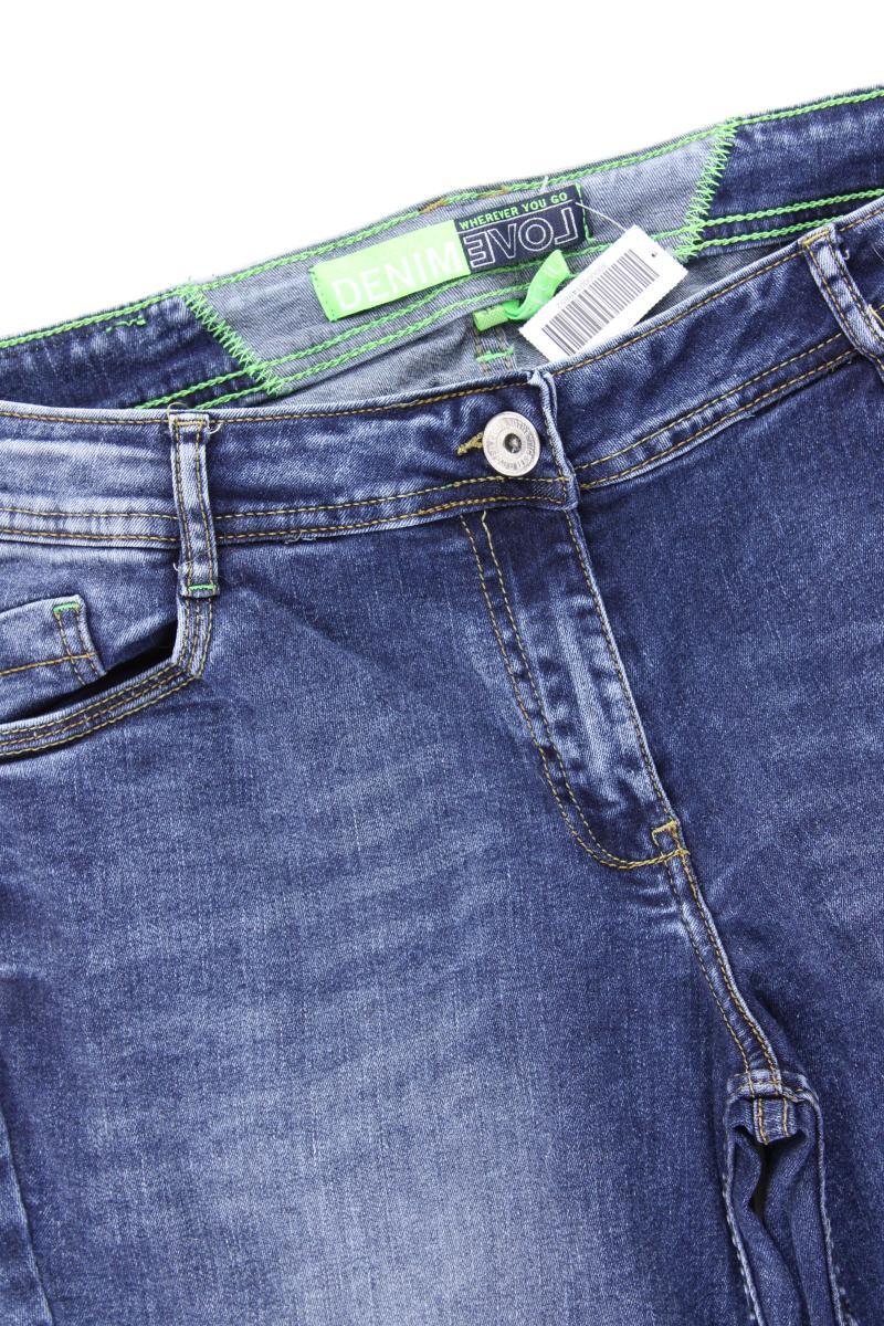 Cecil Straight Jeans Gr. W31 blau aus Baumwolle