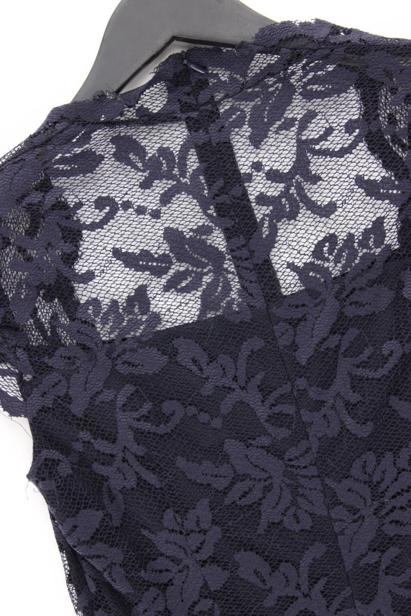 Esprit Spitzenkleid Gr. S Kurzarm blau aus Polyamid