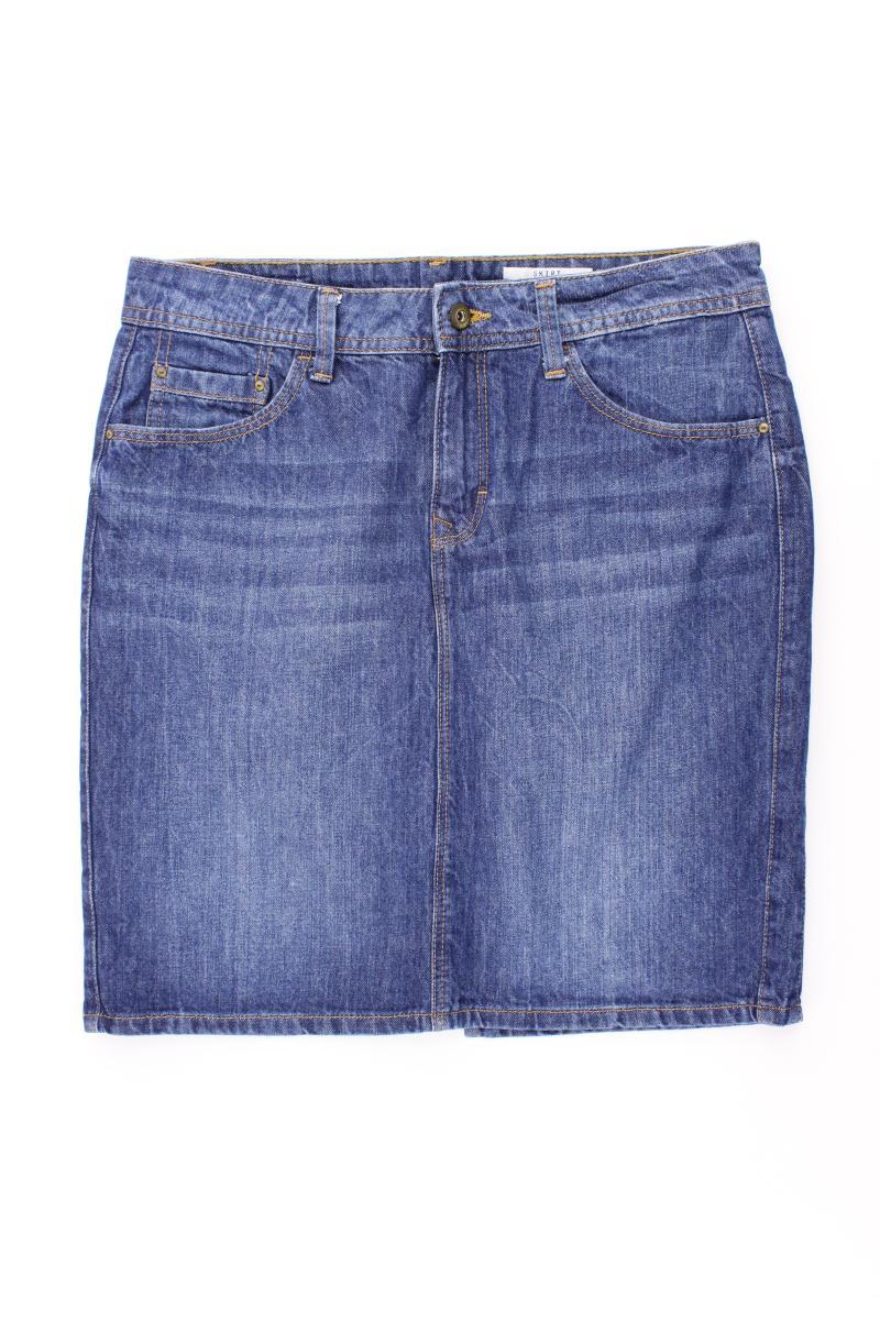 edc by Esprit Jeansrock Gr. 36 blau aus Baumwolle