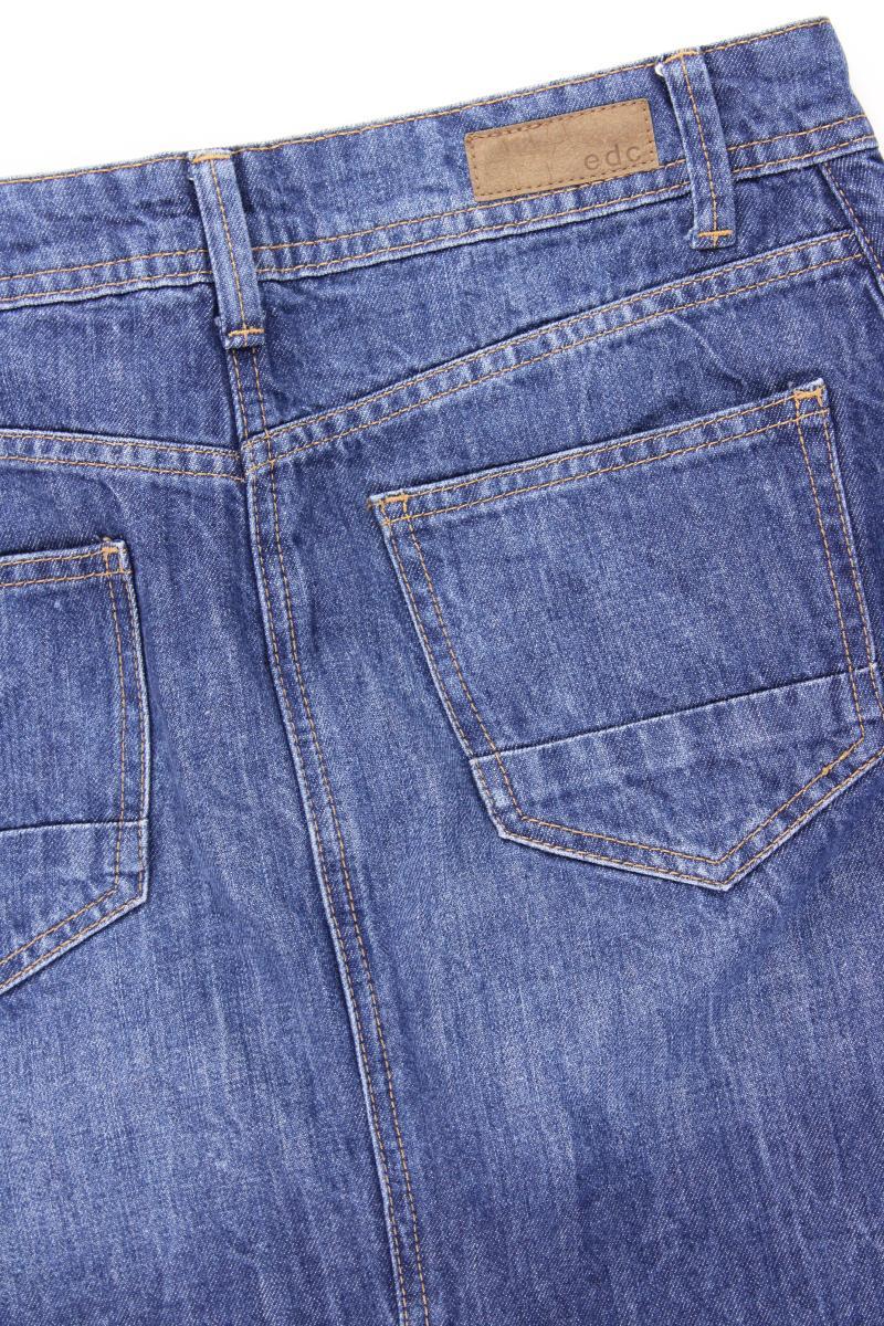 edc by Esprit Jeansrock Gr. 36 blau aus Baumwolle