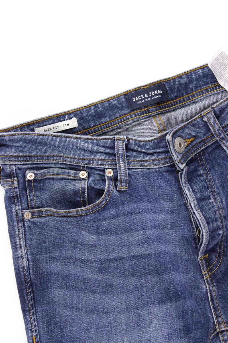 Jack & Jones Skinny Jeans für Herren Gr. W30/L32 Modell Tim blau aus Baumwolle