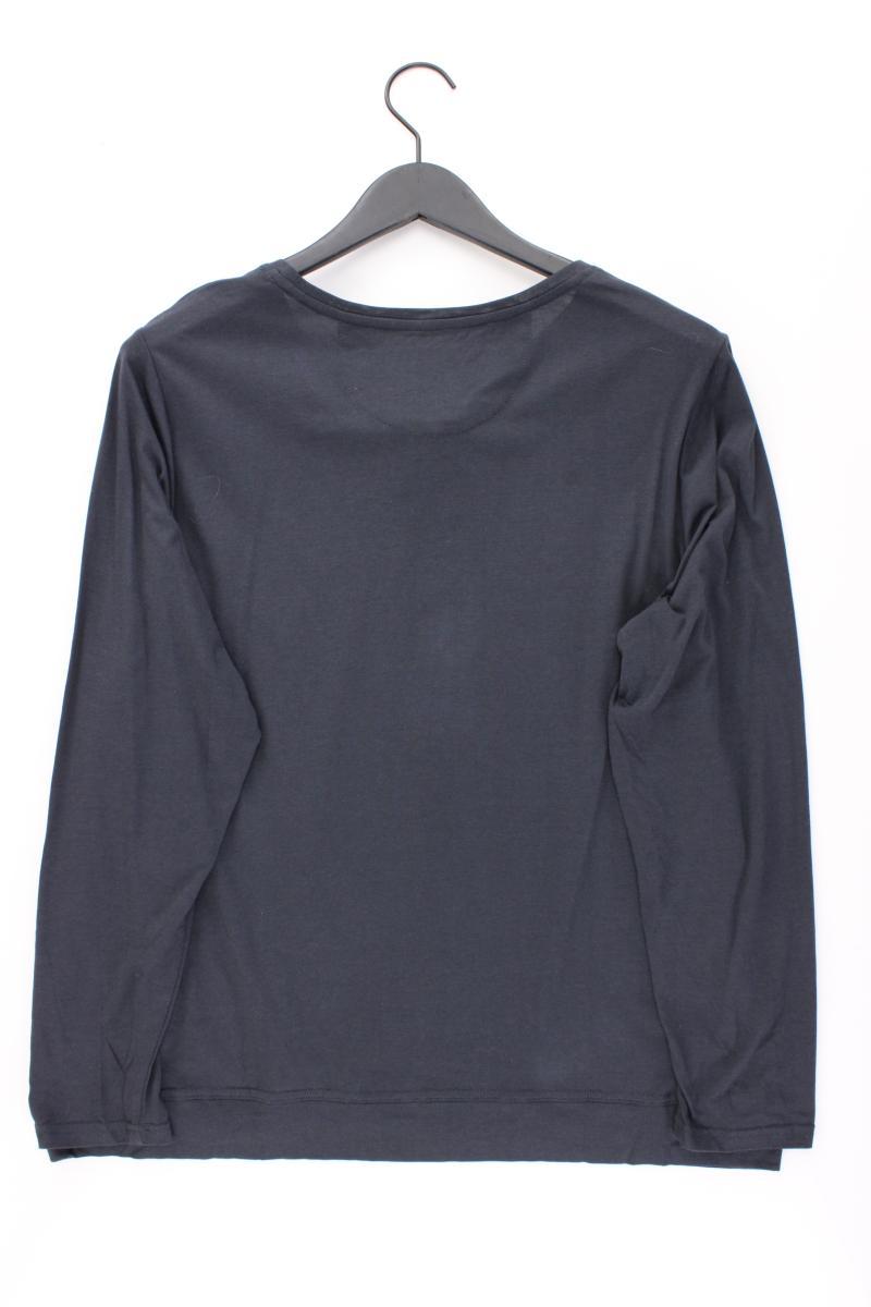 s'questo Longsleeve-Shirt Gr. 44 Langarm grau aus Baumwolle