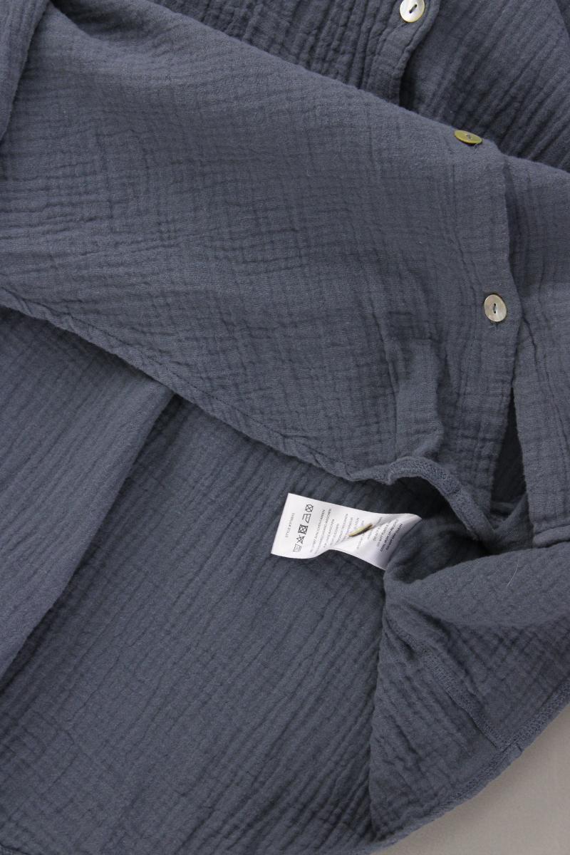 SassyClassy Langarmbluse Gr. OneSize grau aus Baumwolle