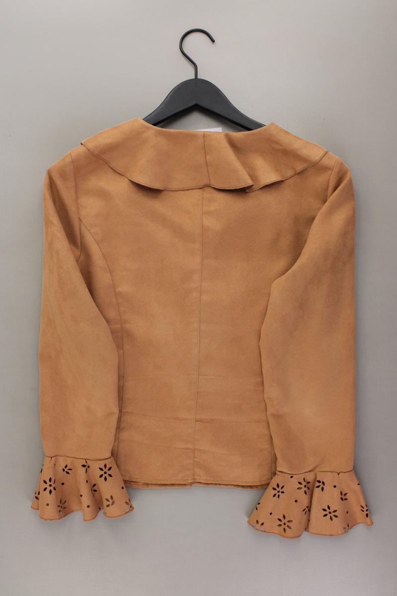 Alba Moda Langarmbluse Gr. 40 Vintage braun aus Polyester