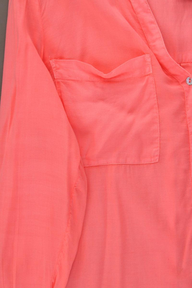 Christian Berg Bluse Neon Gr. 42 Langarm orange