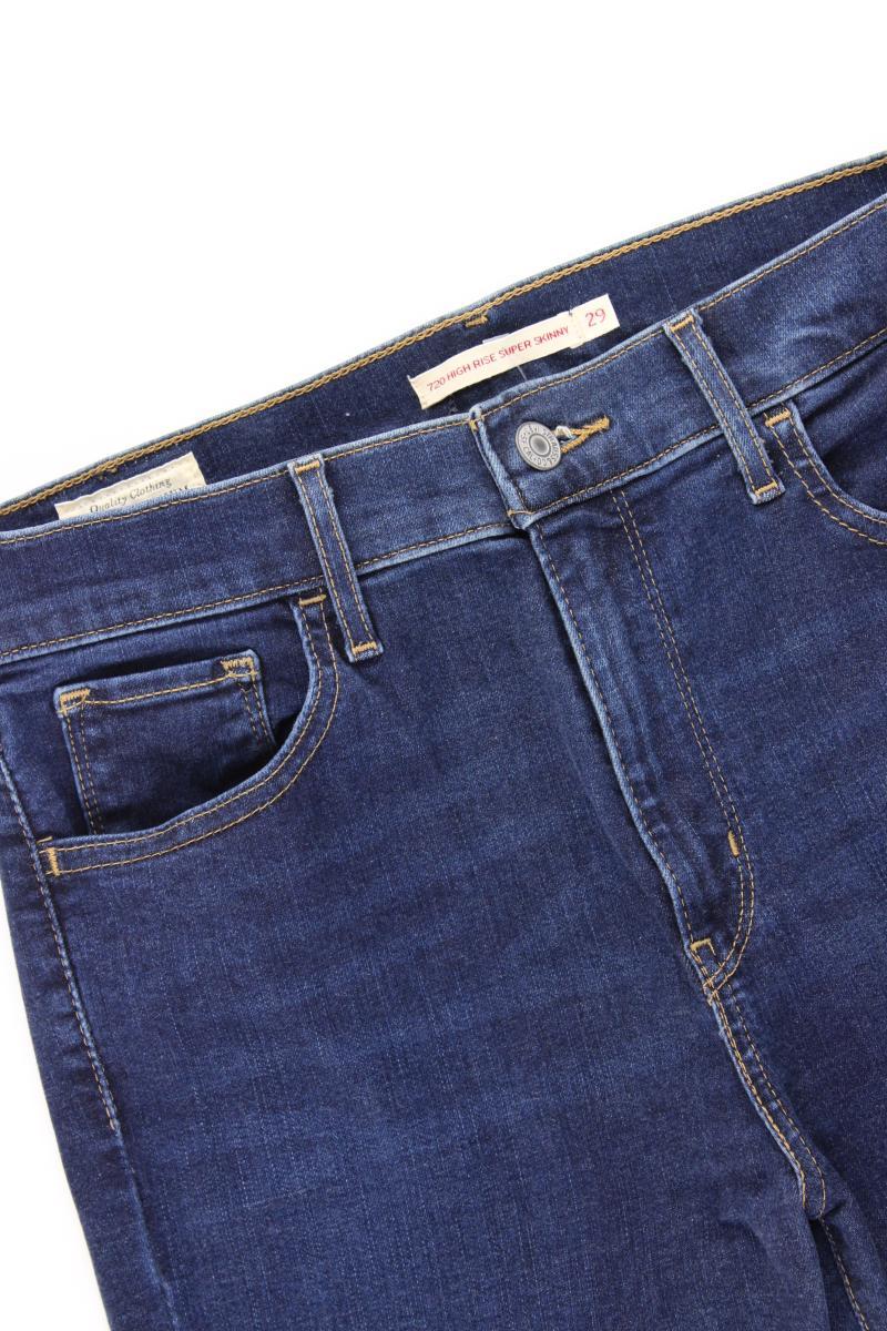 Levi's 720 High Rise Super Skinny Jeans Gr. W29/L30 neuwertig Modell 720 blau