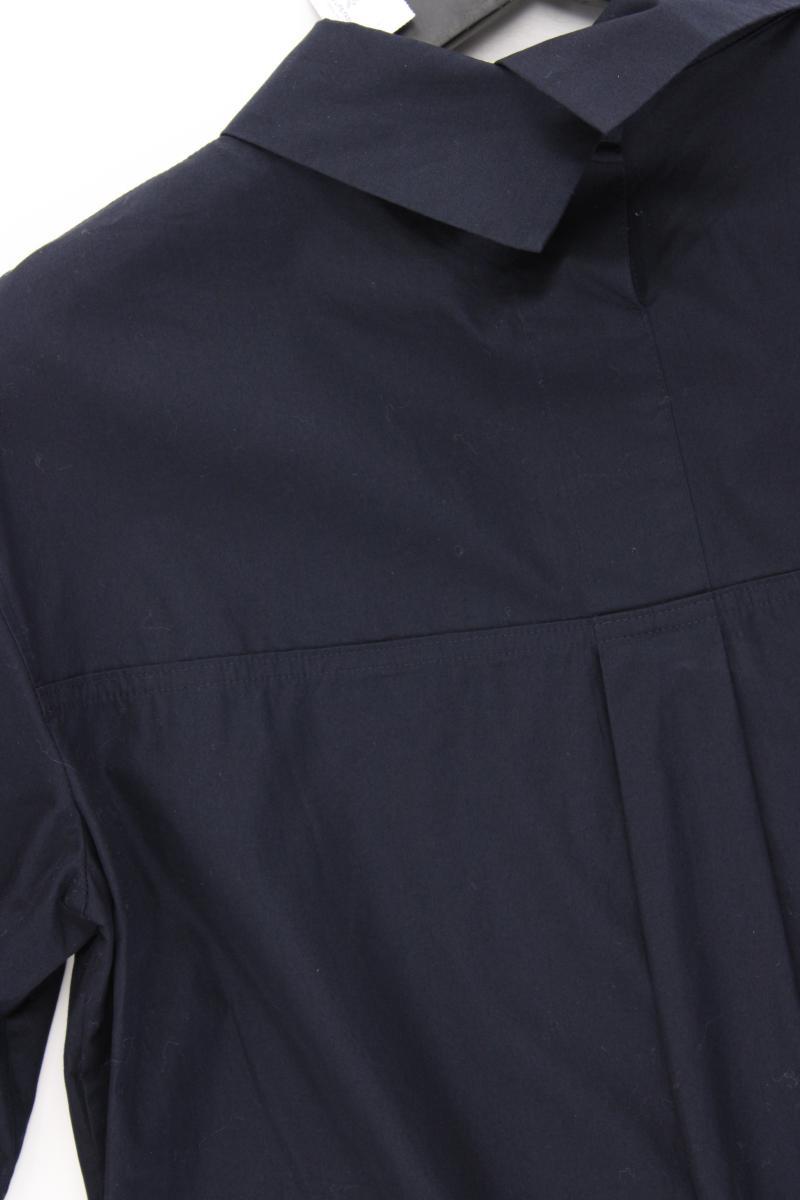 Cos Blusenkleid Gr. 38 Langarm blau aus Baumwolle