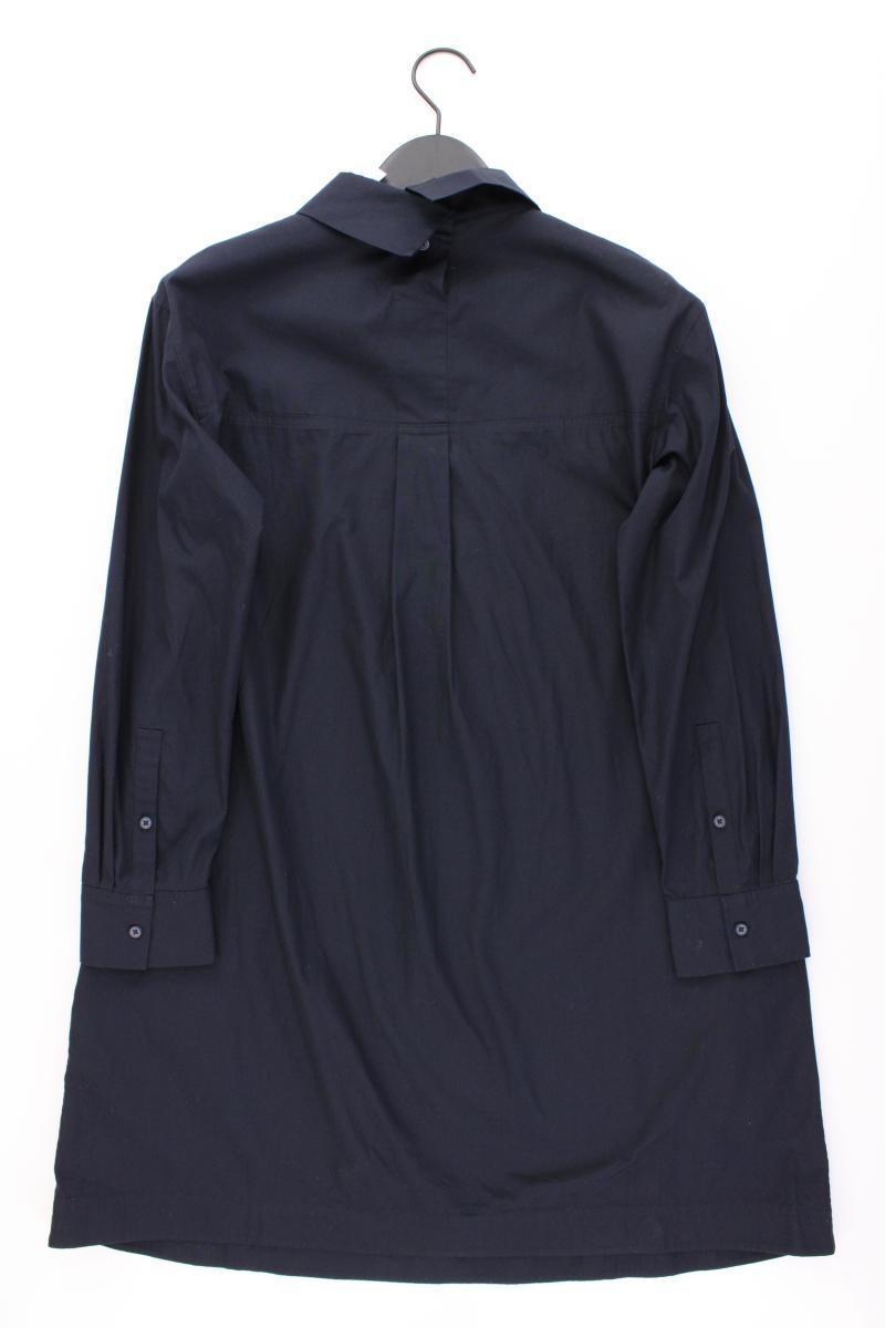 Cos Blusenkleid Gr. 38 Langarm blau aus Baumwolle