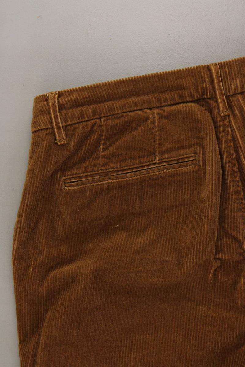 Closed Cordhose Gr. W29 braun aus Baumwolle