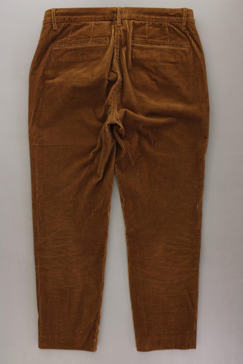 Closed Cordhose Gr. W29 braun aus Baumwolle