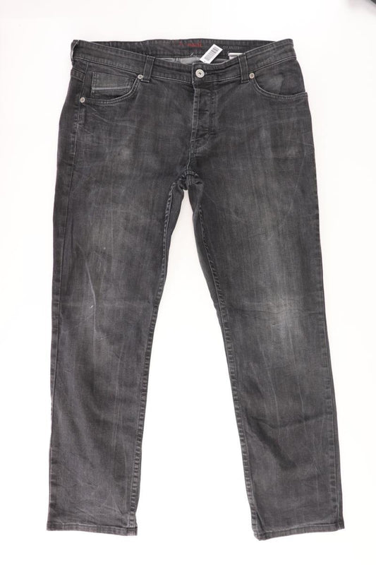 Bruno Banani Straight Jeans für Herren Gr. W38/L32 grau aus Baumwolle