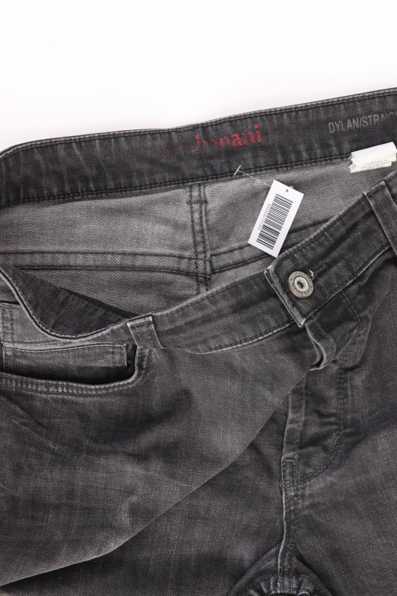 Bruno Banani Straight Jeans für Herren Gr. W38/L32 grau aus Baumwolle