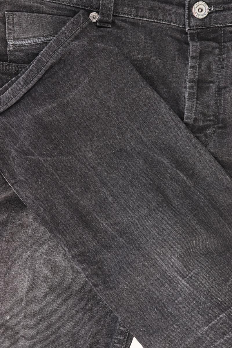 Bruno Banani Straight Jeans für Herren Gr. W38/L32 grau aus Baumwolle