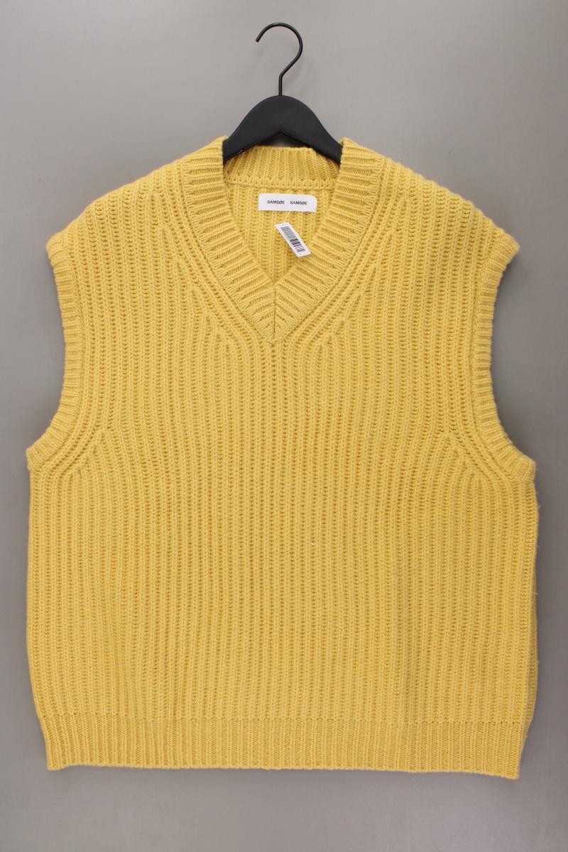 SamsøeSamsøe Classic Pullunder Gr. M gelb aus Wolle