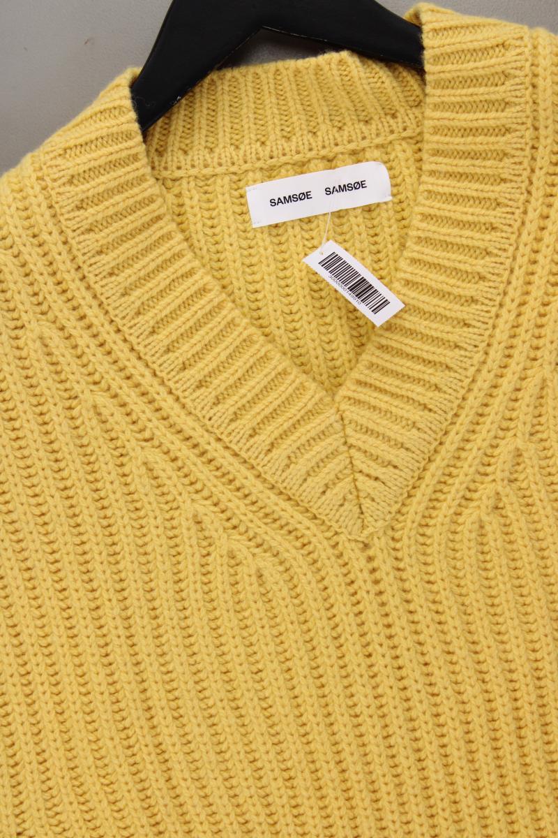 SamsøeSamsøe Classic Pullunder Gr. M gelb aus Wolle