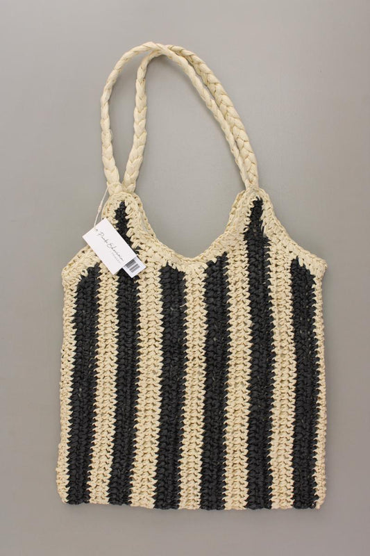 Primark Basttasche gestreift neu mit Etikett creme