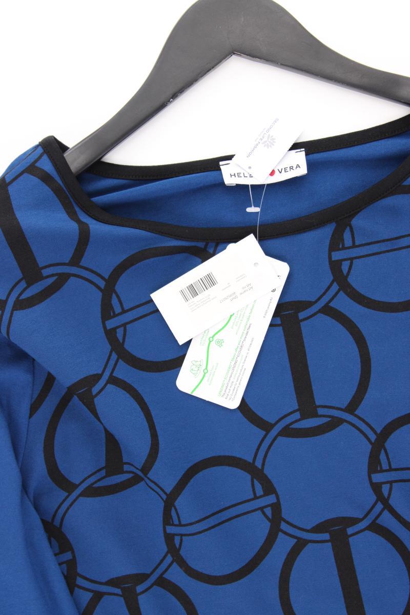 Helena Vera Longsleeve-Shirt Gr. 48 neu mit Etikett Langarm blau aus Viskose