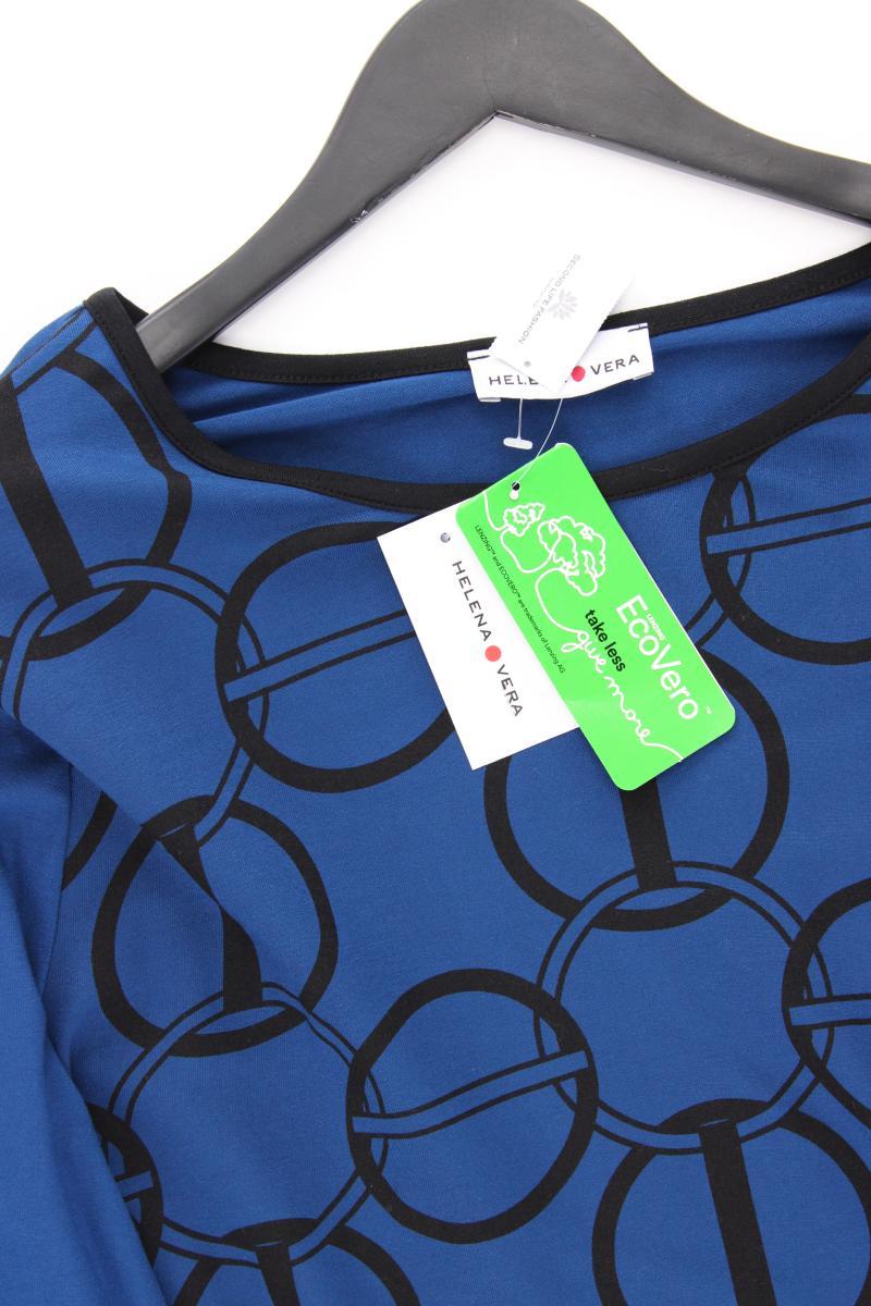 Helena Vera Longsleeve-Shirt Gr. 48 neu mit Etikett Langarm blau aus Viskose