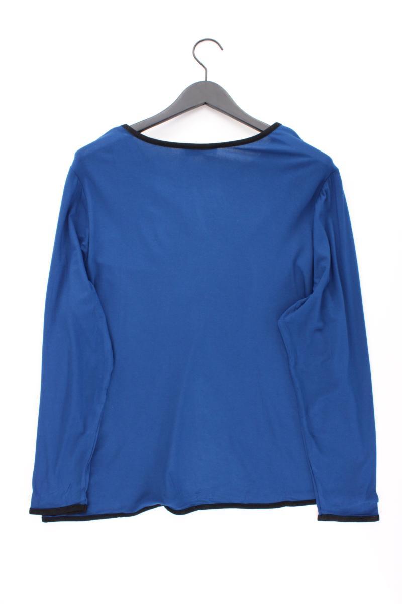 Helena Vera Longsleeve-Shirt Gr. 48 neu mit Etikett Langarm blau aus Viskose