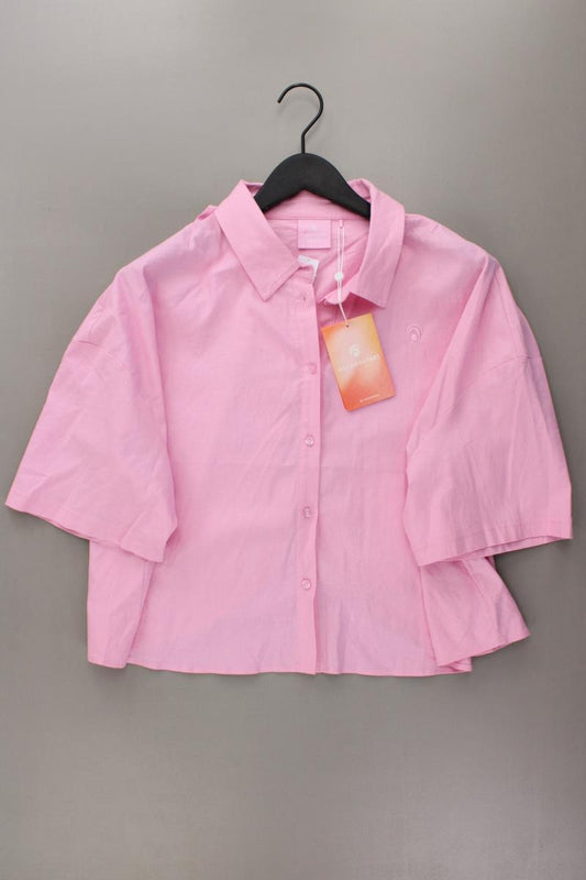 oceans apart Leinenbluse Gr. XXL neu mit Etikett Kurzarm rosa